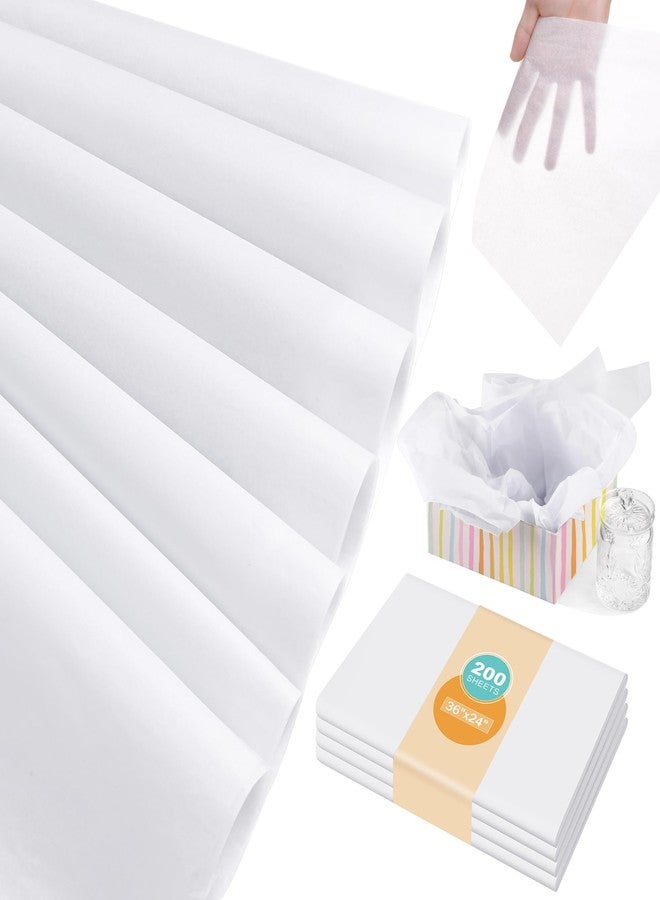 tchrules 200 Sheets Acid Free Tissue Paper for Storage, 24″ x 36″ White Archival Tissue Paper Bulk for Packaging, Large No Acid Unbuffered Interleaving Papers for Wrapping Clothes Textiles Jewelries - Image 1